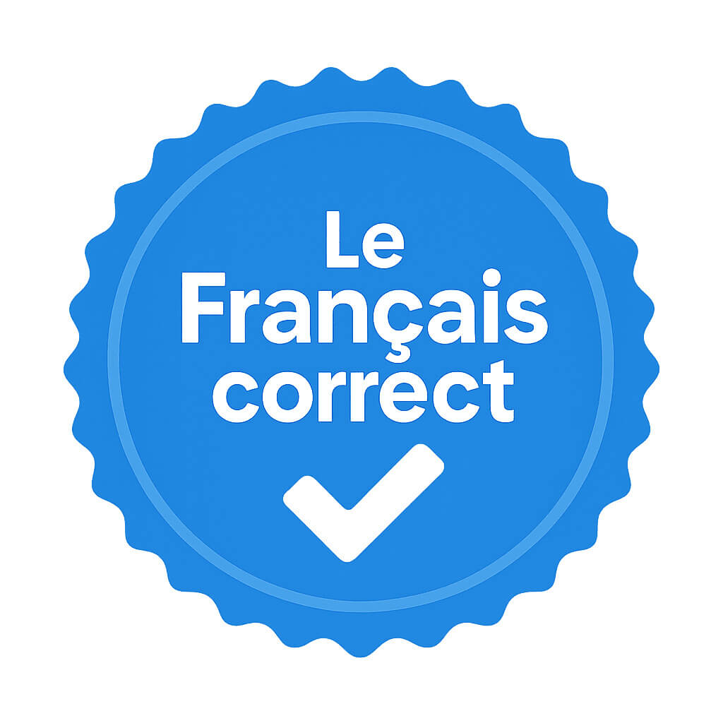 Logo Le français correct - Apprendre l'orthographe française